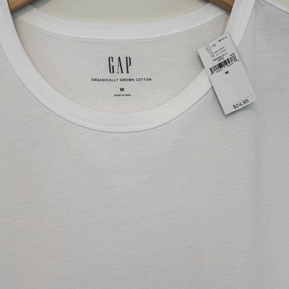Gap White Organic Cotton T Shirt - Picture 4 of 6